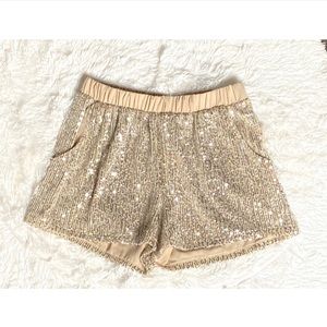 Sequins Shorts